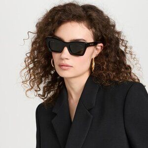Gucci Women Sunglasses Black Grey Cat Eye GG1773S 001 BRAND NEW